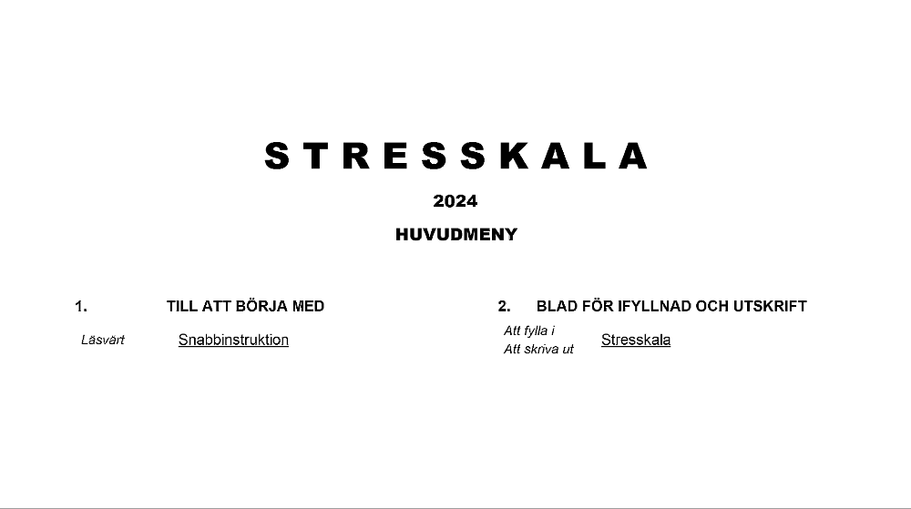 Stresskala 2024