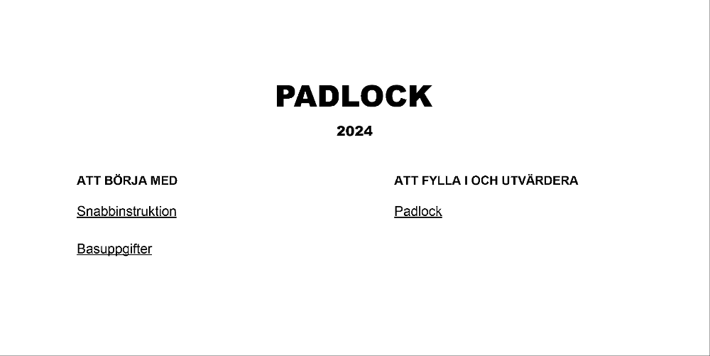 Padlock 2024