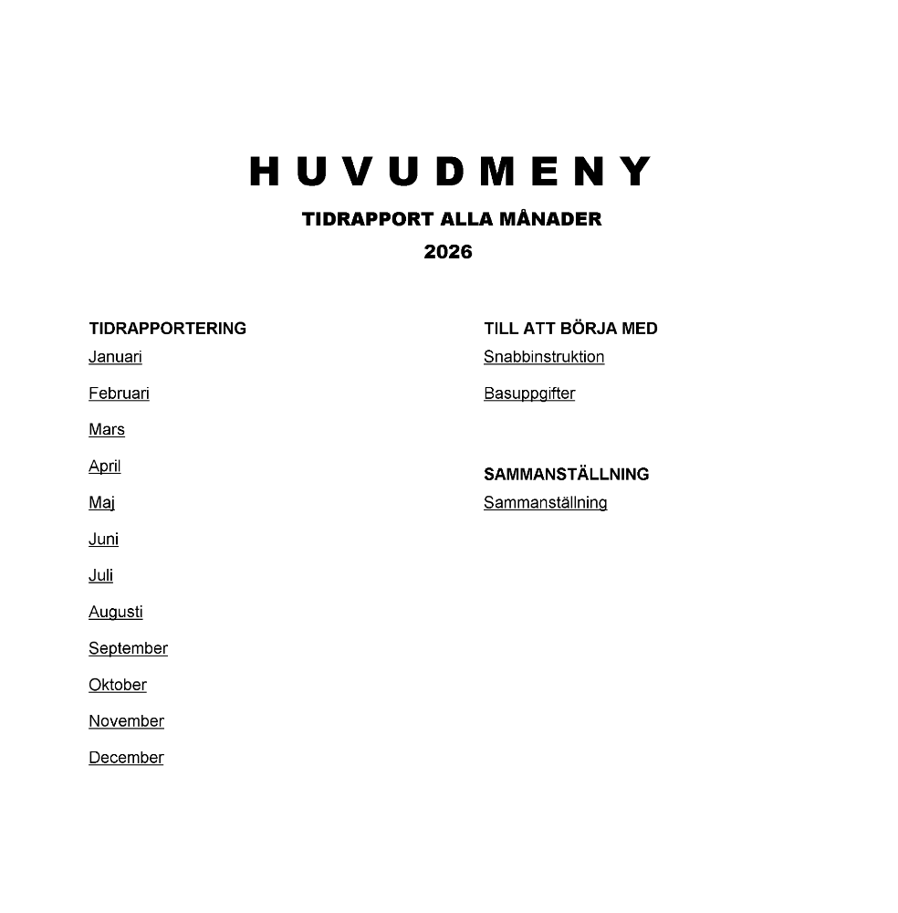 Tidrapport 00 alla månader 2026